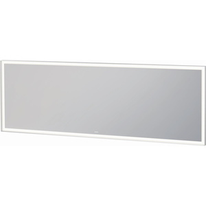 DLC7387000006000 L-Cube Square / Rectangular Mirror - Silver