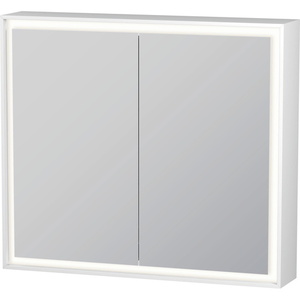 DLC7551000006000 L-Cube Swing Door Medicine Cabinet - White