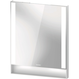 DQA7081018186100 Qatego Square / Rectangular Mirror - White Matte