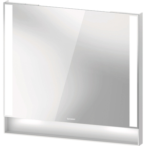 DQA7082018186100 Qatego Square / Rectangular Mirror - White Matte