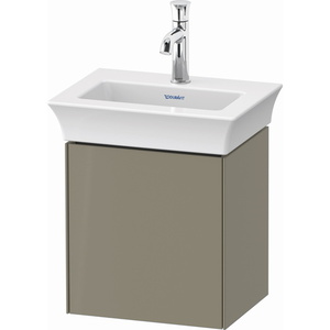 DWT4240LH2H2 White Tulip Vanity Base Bathroom Vanity - Stone Gray High Gloss DWT4240LH2H2 White Tulip Vanity Base Bathroom Vanity - Stone Gray High Gloss