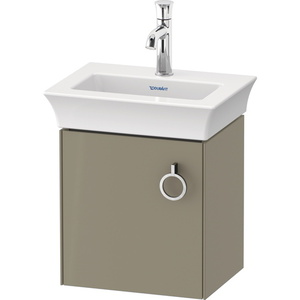 DWT4250LH2H2 White Tulip Vanity Base Bathroom Vanity - Stone Gray High Gloss DWT4250LH2H2 White Tulip Vanity Base Bathroom Vanity - Stone Gray High Gloss