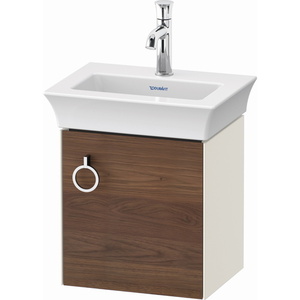 DWT4250R77H4 White Tulip Vanity Base Bathroom Vanity - American Walnut Nordic White DWT4250R77H4 White Tulip Vanity Base Bathroom Vanity - American Walnut Nordic White