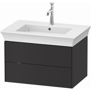 DWT434105858 White Tulip Vanity Base Bathroom Vanity - Graphite Satin Matte DWT434105858 White Tulip Vanity Base Bathroom Vanity - Graphite Satin Matte