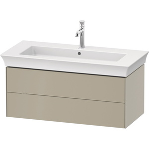DWT434206060 White Tulip Vanity Base Bathroom Vanity - Taupe Satin Matte DWT434206060 White Tulip Vanity Base Bathroom Vanity - Taupe Satin Matte