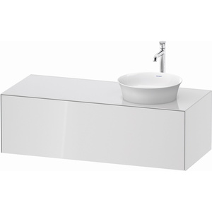 DWT4977R8585 White Tulip Vanity Base Bathroom Vanity - White High Gloss DWT4977R8585 White Tulip Vanity Base Bathroom Vanity - White High Gloss
