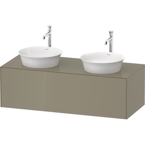 DWT4978BH2H2 White Tulip Vanity Base Bathroom Vanity - Stone Gray High Gloss DWT4978BH2H2 White Tulip Vanity Base Bathroom Vanity - Stone Gray High Gloss