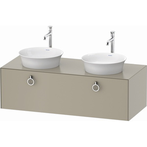 DWT4983B6060 White Tulip Vanity Base Bathroom Vanity - Taupe Satin Matte DWT4983B6060 White Tulip Vanity Base Bathroom Vanity - Taupe Satin Matte
