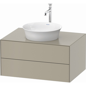DWT498506060 White Tulip Vanity Base Bathroom Vanity - Taupe Satin Matte DWT498506060 White Tulip Vanity Base Bathroom Vanity - Taupe Satin Matte