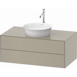 DWT498606060 White Tulip Vanity Base Bathroom Vanity - Taupe Satin Matte DWT498606060 White Tulip Vanity Base Bathroom Vanity - Taupe Satin Matte
