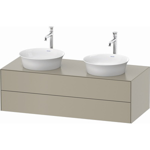 DWT4988B6060 White Tulip Vanity Base Bathroom Vanity - Taupe Satin Matte DWT4988B6060 White Tulip Vanity Base Bathroom Vanity - Taupe Satin Matte