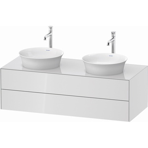 DWT4988B8585 White Tulip Vanity Base Bathroom Vanity - White High Gloss DWT4988B8585 White Tulip Vanity Base Bathroom Vanity - White High Gloss