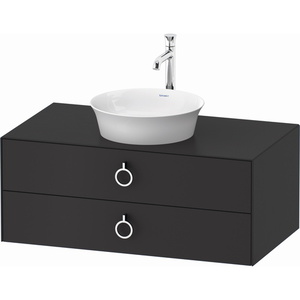 DWT499105858 White Tulip Vanity Base Bathroom Vanity - Graphite Satin Matte DWT499105858 White Tulip Vanity Base Bathroom Vanity - Graphite Satin Matte