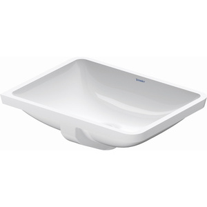 D0305490017 Starck 3 Undermount Style Bathroom Sink - White