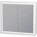 Duravit DLC7651000006000 White Swing Door Medicine Cabinet