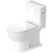 Duravit DD4060500 White Two Piece Toilet