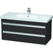 Duravit DKT664804949 Graphite Matt Vanity Base