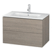 Duravit DLC624103131 Pine Silver Vanity Base