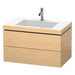 Duravit DLC6927O1212 Brushed Oak Vanity Base