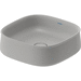 Duravit D2373426779 Gray Satin Matte Vessel Style Bathroom Sink