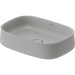 Duravit D23735567791 Gray Satin Matte Vessel Style Bathroom Sink