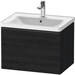 Duravit DDE42540BD160000 Black Oak 25" to 30" Wide Bathroom Vanity