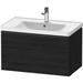 Duravit DDE42550BD160000 Black Oak 25" to 30" Wide Bathroom Vanity