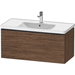Duravit DDE42560BD210000 Walnut Dark 31" to 44" Wide Bathroom Vanity