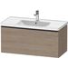 Duravit DDE42560BD350000 Oak Terra 31" to 44" Wide Bathroom Vanity