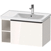 Duravit DDE42570BD220000 White High Gloss 25" to 30" Wide Bathroom Vanity