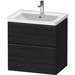 Duravit DDE43540BD160000 Black Oak 25" to 30" Wide Bathroom Vanity