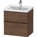 Duravit DDE43540BD210000 Walnut Dark 25" to 30" Wide Bathroom Vanity