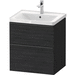 Duravit DDE43590BD160000 Black Oak Up to 24" Wide Bathroom Vanity
