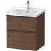 Duravit DDE43590BD210000 Walnut Dark Up to 24" Wide Bathroom Vanity