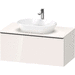 Duravit DDE49480BD220000 White High Gloss 31" to 44" Wide Bathroom Vanity