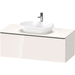 Duravit DDE49490BD220000 White High Gloss Over 45" Wide Bathroom Vanity