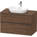Duravit DDE49680BD210000 Walnut Dark 31" to 44" Wide Bathroom Vanity