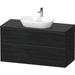 Duravit DDE49690BD160000 Black Oak Over 45" Wide Bathroom Vanity