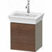 Duravit DWT4240L77H2 American Walnut Stone Gray Vanity Base