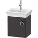 Duravit DWT4250L5858 Graphite Satin Matte Vanity Base