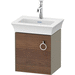 Duravit DWT4250L77H2 American Walnut Stone Gray Vanity Base