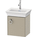 Duravit DWT4250R6060 Taupe Satin Matte Vanity Base