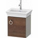 Duravit DWT4250R7792 American Walnut Stone Gray Vanity Base