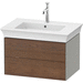Duravit DWT434107792 American Walnut Stone Gray Vanity Base