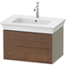 Duravit DWT4341077H2 American Walnut Stone Gray Vanity Base