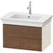 Duravit DWT4341077H4 American Walnut Nordic White Vanity Base