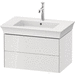 Duravit DWT434108585 White High Gloss Vanity Base