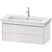 Duravit DWT434208585 White High Gloss Vanity Base
