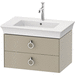 Duravit DWT435106060 Taupe Satin Matte Vanity Base