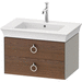 Duravit DWT435107792 American Walnut Stone Gray Vanity Base